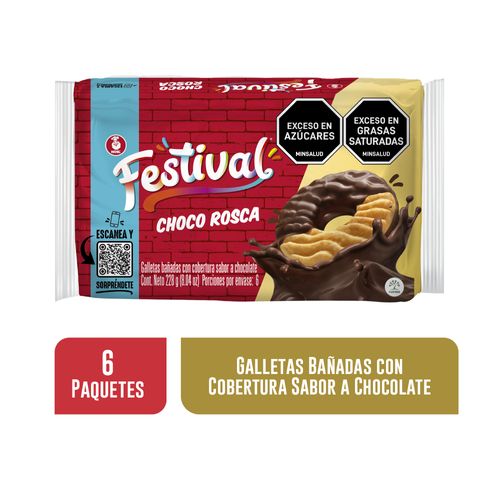 Galletas Festival Choco Rosca