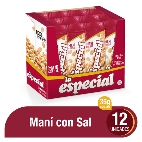 Maní La Especial Sal x 35 gr