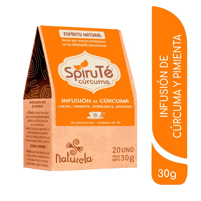 SpiruTe-Curcuma-Naturela-20-unidades