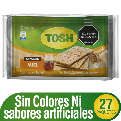 Galletas Tosh Miel