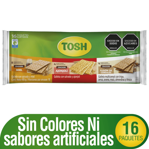 Galletas Tosh Cracker Surtida