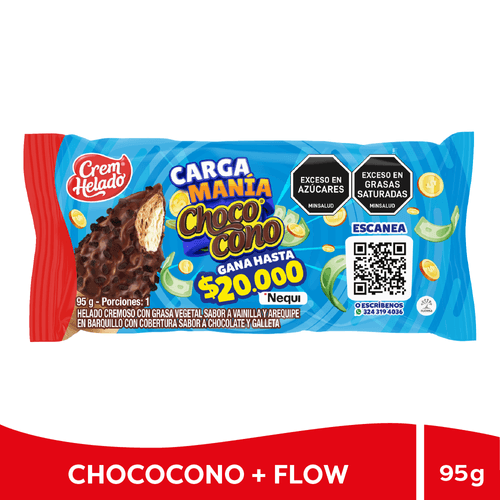Promocion  Cono Chococono Flow