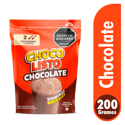 Modificador de Leche Chocolisto Chocolate