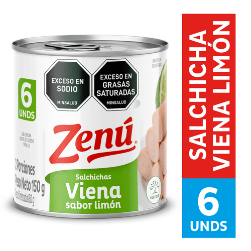 Salchichas Viena limón Zenú