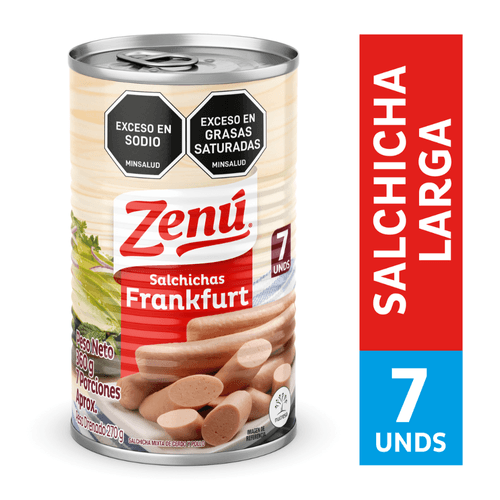 Salchichas Frankfurt  Zenú