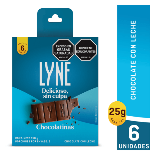 Chocolatinas Lyne Leche
