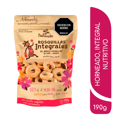 Rosquillas Integrales Naturela