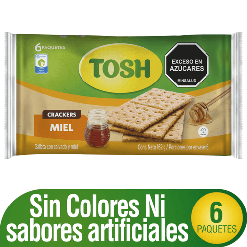 Galletas Tosh Miel  Fit