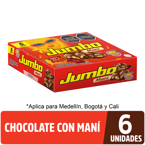 Jumbo Mani x 6 unidades
