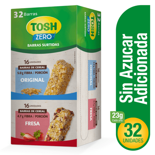 Barra de cereal Tosh Lyne y Fresa