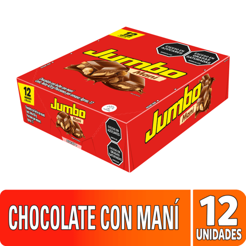 Chocolatina Jumbo Mani