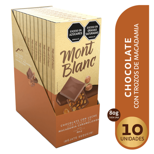 Chocolates Montblanc Macadamia