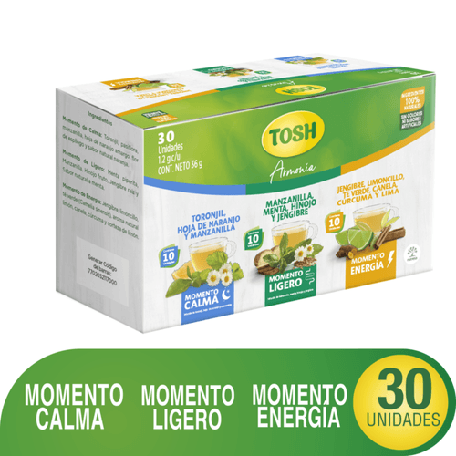 Infusiones Tosh Surtida Armonia