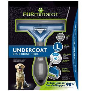 Dog Aseo mascotas FURMINATOR Cepillo Pelo Largo