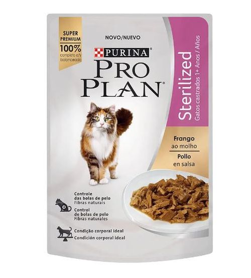 Cat Alimento Humedo PROPLAN Pollo para gatos esterilizados
