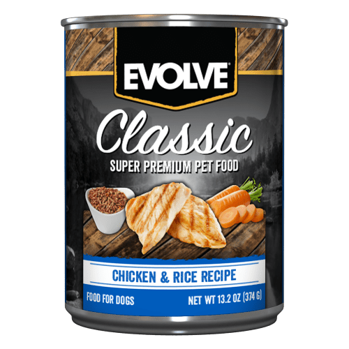 Dog Alimento Humedo EVOLVE Classic Crafted Meals Pollo Lata