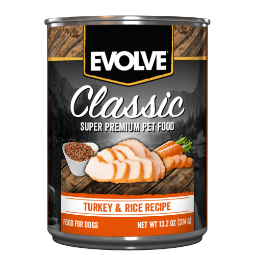 Dog Alimento Humedo EVOLVE Classic Pavo Lata
