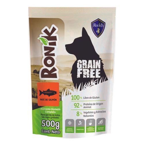 Dog Alimento Humedo REELD´S RONIK Grain Free Salmon
