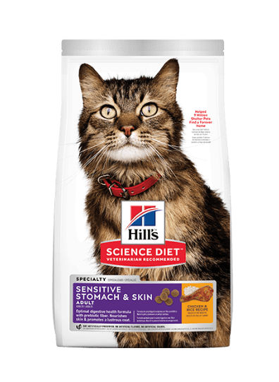 Cat  Concentrado HILLS Adulto Estomago Piel Sensible