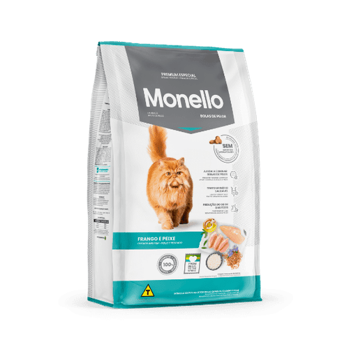 Cat Concentrado MONELLO Adultos Bolas de Pelos