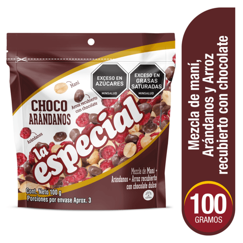 Maní La Especial Chocoarandanos