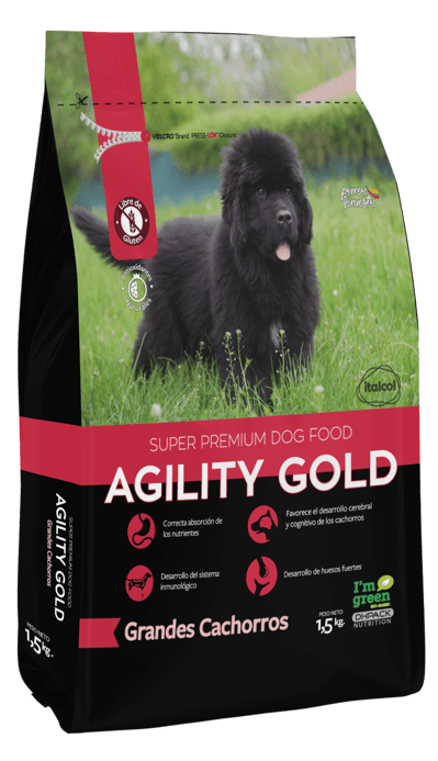 Dog Concentrado AGILITY GOLD Cachorros Razas Grandes