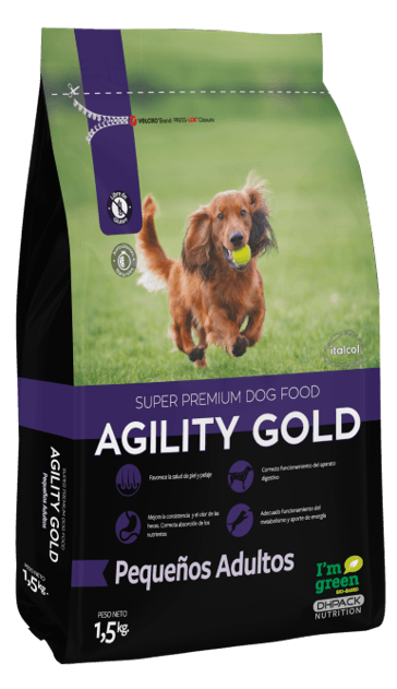 Dog Concentrado AGILITY GOLD Adultos Razas Pequeñas