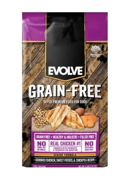 Dog Concentrado EVOLVE Grain Free Senior Chicken