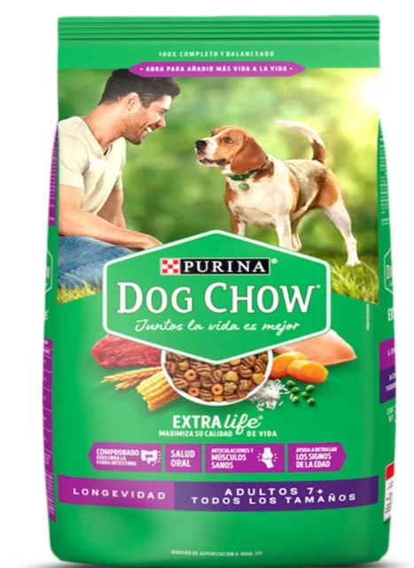 Dog Concentrado DOG CHOW Adultos Longevidad