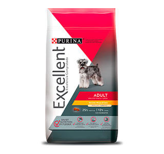 Dog Concentrado PURINA EXCELLENT Adulto Raza Pequeña