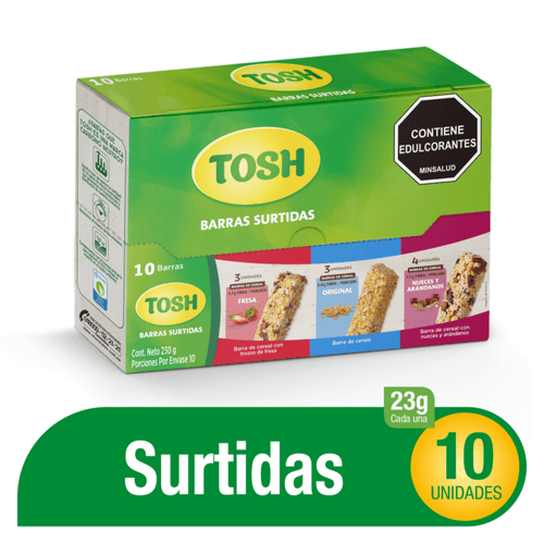 Barras Tosh Arandanos, Lyne, Fresa