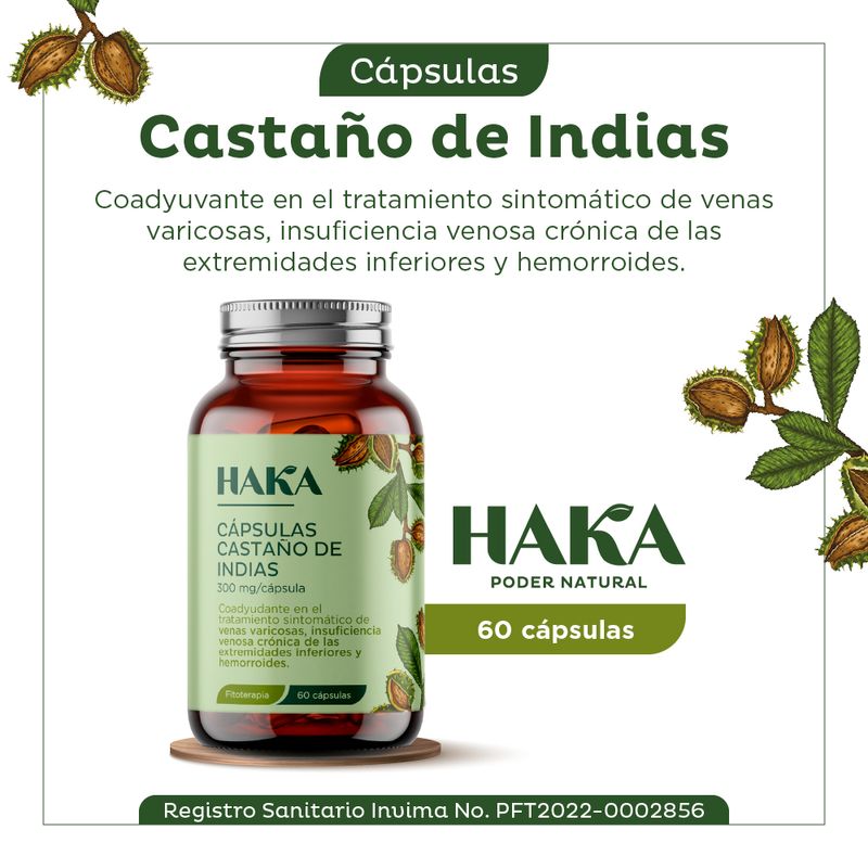 1000_2 Capsulas de Castano de Indias