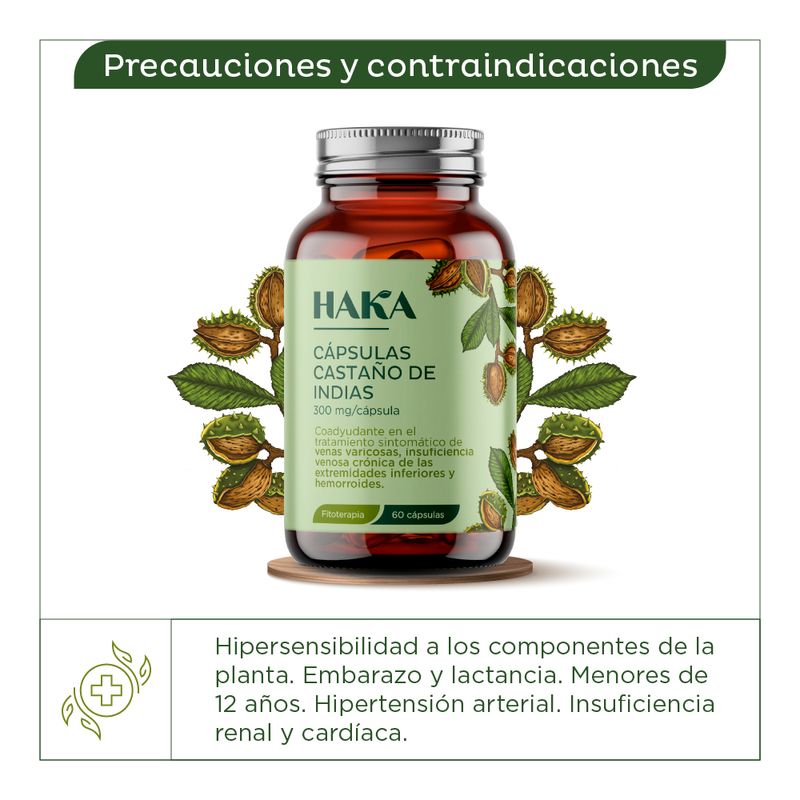 1000_5 Capsulas de Castano de Indias