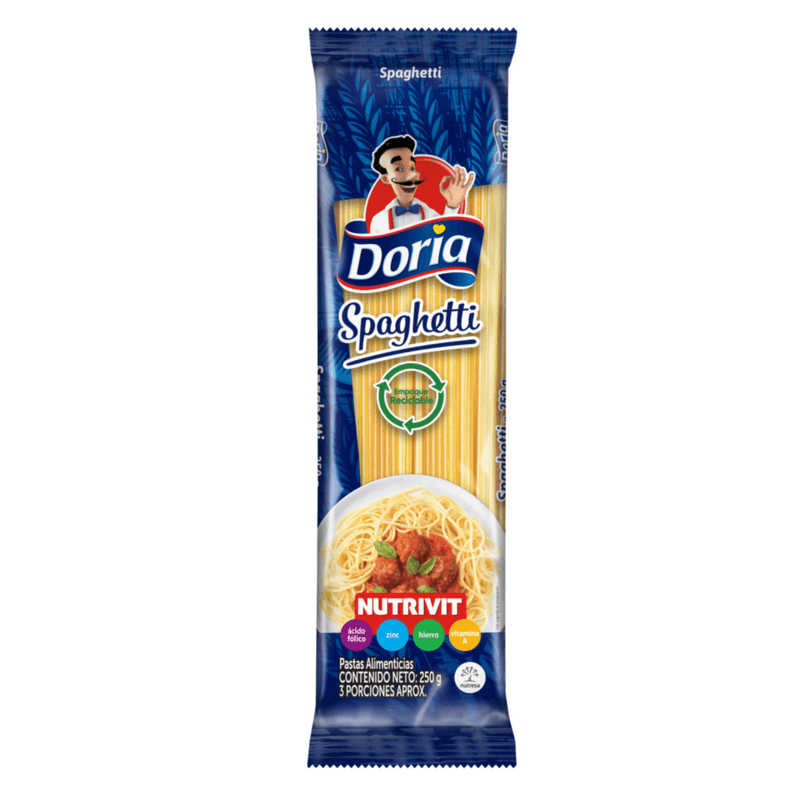 1001438-7702085012024 Pasta Doria Spaguetti