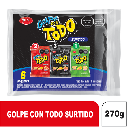 Golpe con Todo Surtido x 45 gr