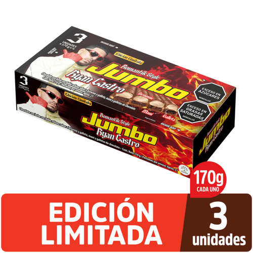 Edición Limitada Jumbo Ryan Castro 170 gr