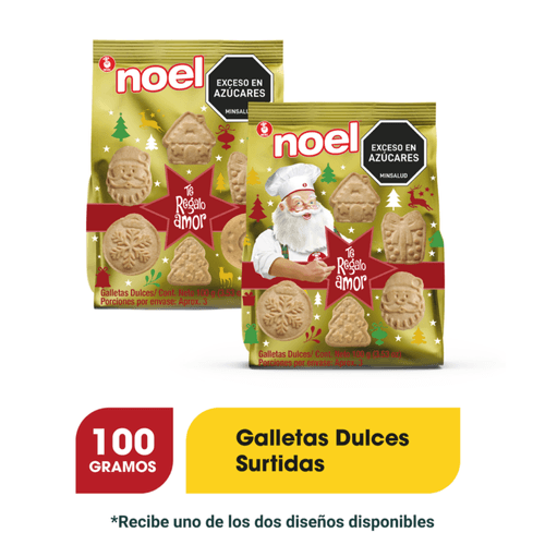 Galleta Navidad Noel Bolsa