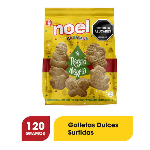 Galleta Navidad  Noel  Caravana Bolsa