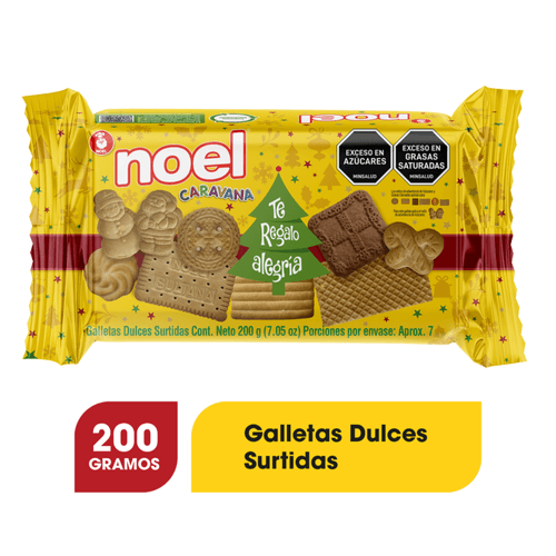 Galleta Navidad Noel Caravana Plegadiza