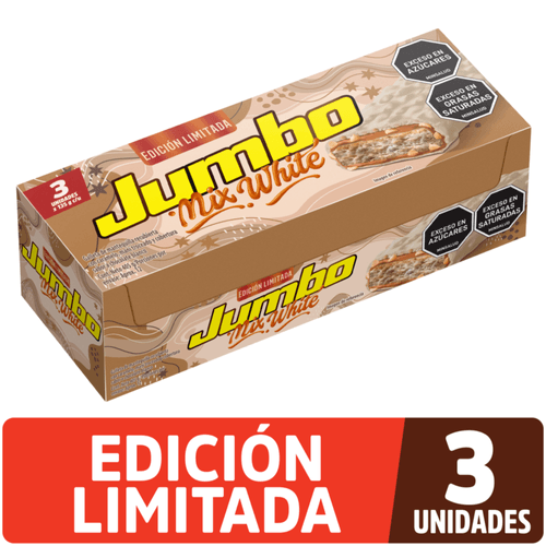 Chocolatina Jumbo Mix BigWhite x 135 gr