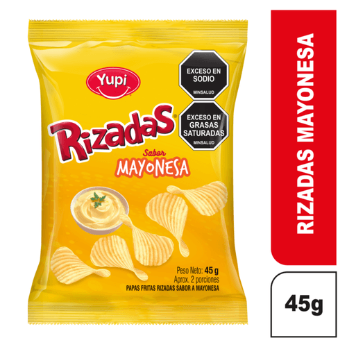 Rizadas Mayonesa x 45 gr