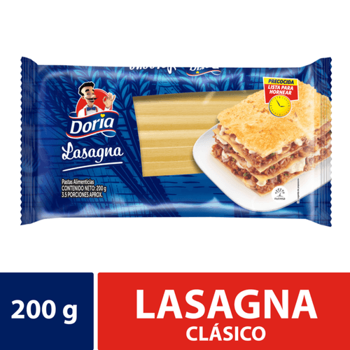 Lasagna Doria Precocida