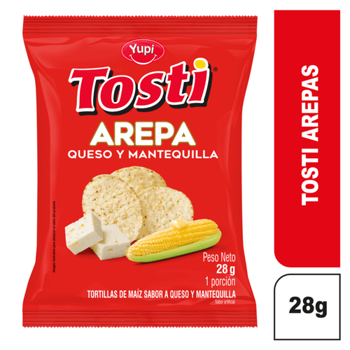 Tosti Arepa x 28 gr