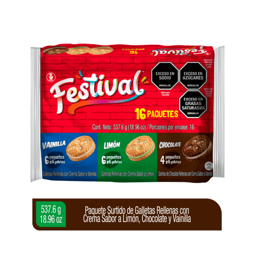 Galleta Festival Surtida