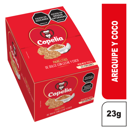 Copelia Panela Dulce con Leche y Coco 23 gramos