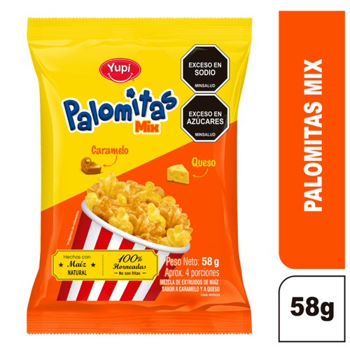 Palomitas Mix Caramelo Queso