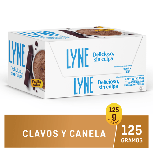 Chocolate Lyne Clavos & Canela x 125 gr