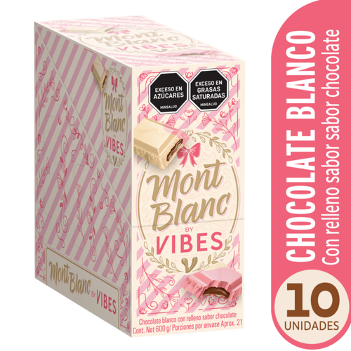 Chocolatina Montblanc Vibes x 60 gr