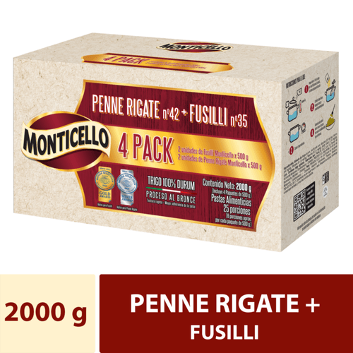 Surtida Pasta Corta Monticello