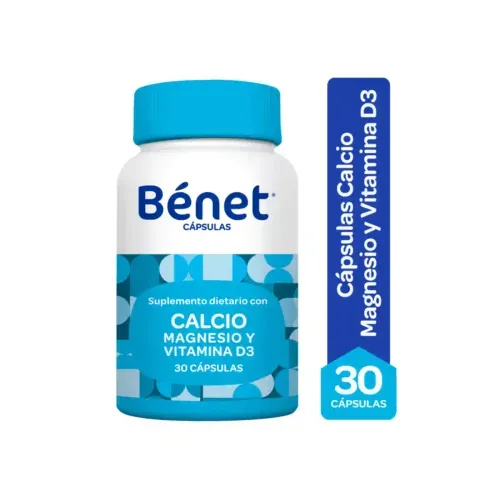 Cápsulas Calcio + Magnesio + Vitamina D3